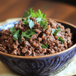 Venison Ground Meat Recipe